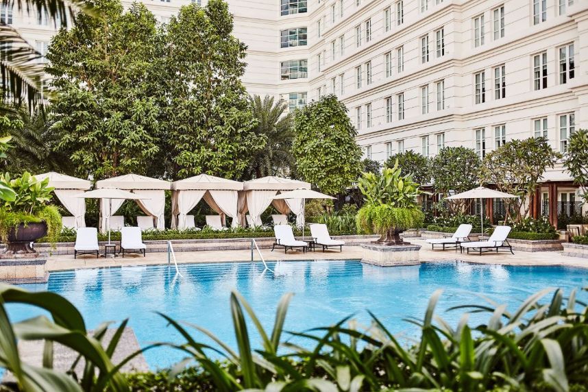 Park Hyatt Saigon Pool Greenery Relax Rs 1 1 1