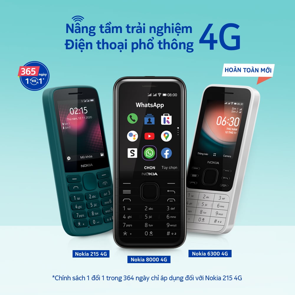 Hmd Global Nokia 8000 6300 215 Ket Noi 4g