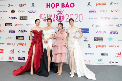 Chi Lily Trong Cuoc Hop Bao Tai Cuoc Thi Hoa Hau Viet Nam 2020. Copy