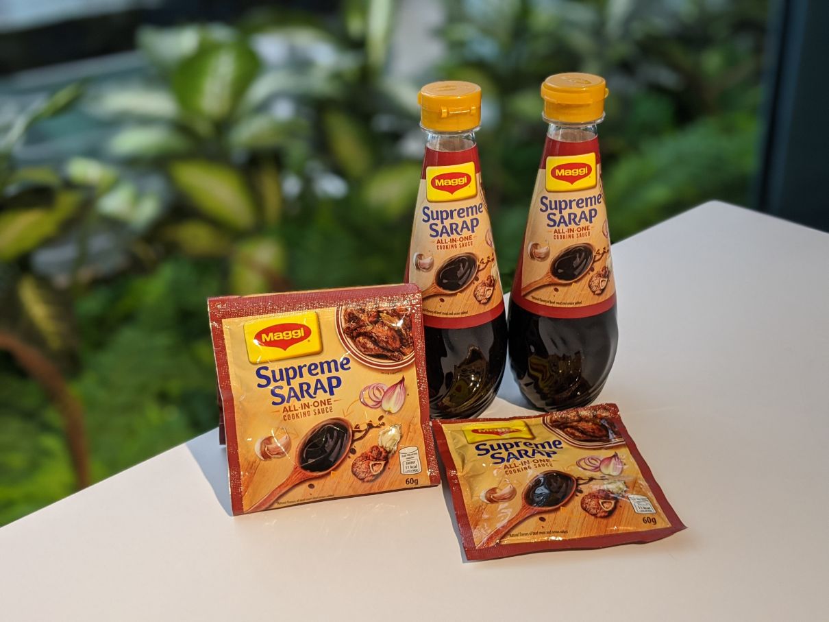 Thiet Ke Bao Bi Cua Gia Vi Nau Maggi Supreme Sarap Xuat Khau Vao Thi Truong Philippines Tu Nha May Nestle Dong Nai. 2