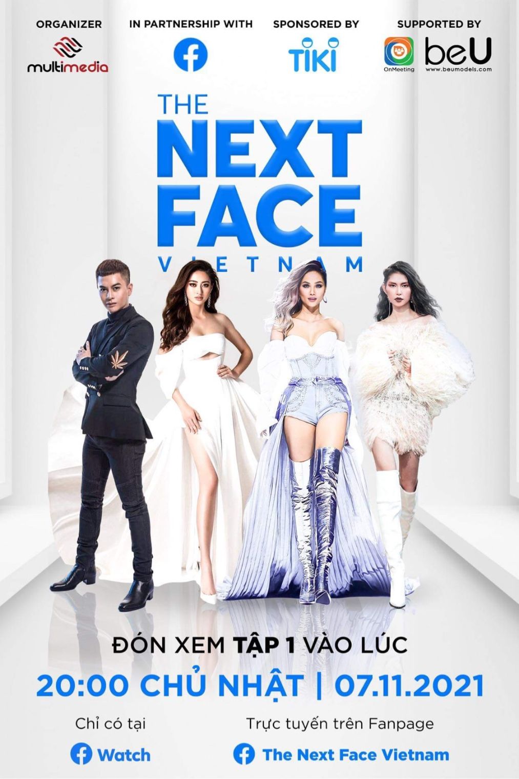 0. Poster Cac Giam Khao The Next Face Vietnam Mua Dau Tien 1