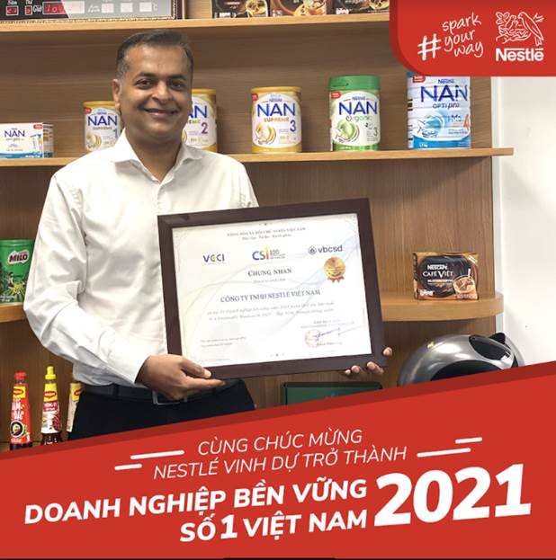To Be Updated Nestle Viet Nam Duoc Cong Nhan La Doanh Nghiep Ben Vung Nhat Nam 2021
