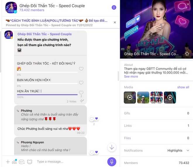 Cong Dong Viber Speed Couple
