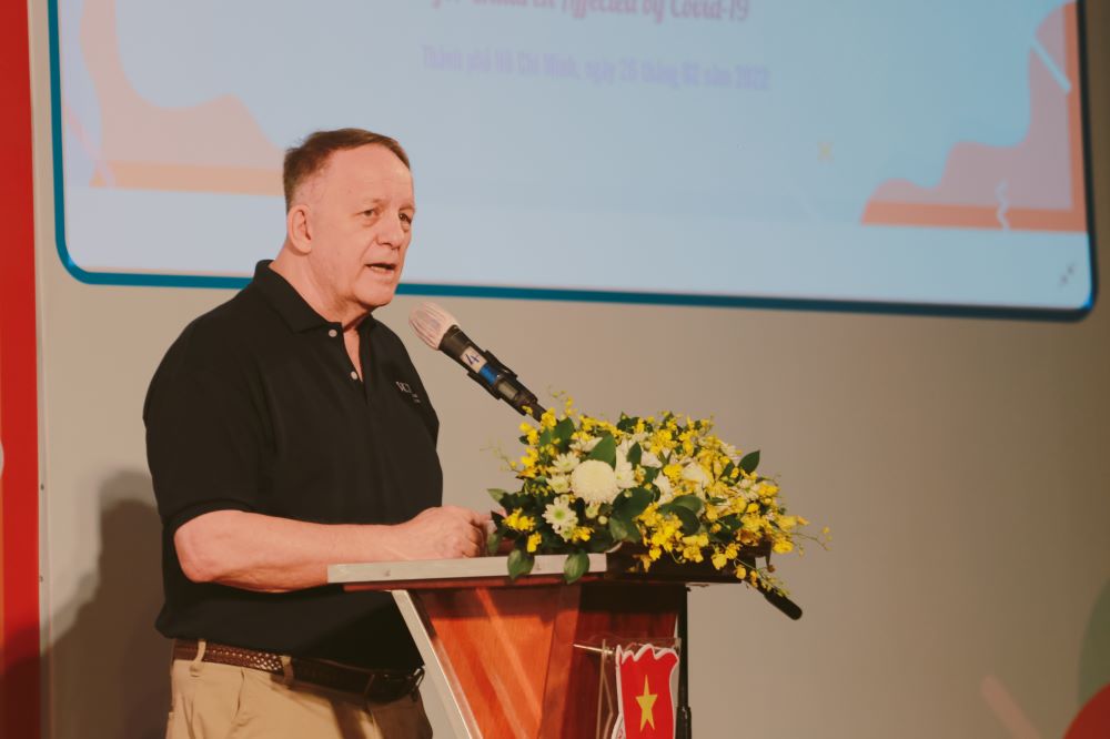 Ông Rad Kivette Tổng Giám đốc Tổ Chức Vinacapital Foundation Phát Biểu Tại Sự Kiện