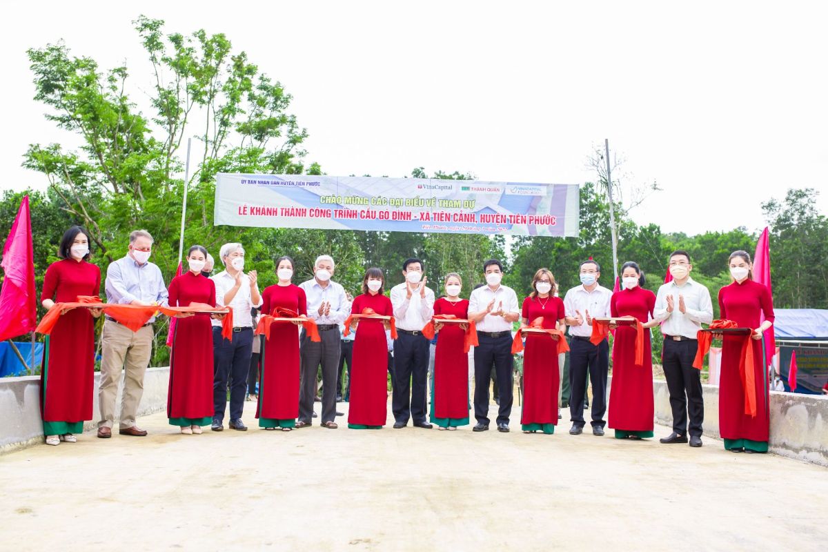 Các đại Biểu Cắt Băng Khánh Thành Cầu Gò Đình 2 (1)