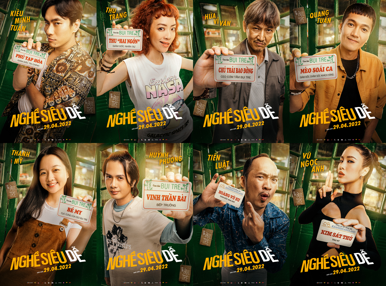 Day Du Ve Tung Nhan Vat Trong Nghe Sieu De Duoc Bat Mi Qua Tron Bo Poster Hai Huoc 1