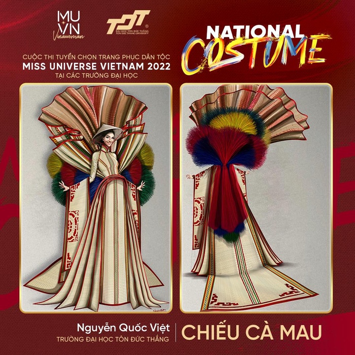 luu ban nhap tu dong 167 Công bố các mẫu thiết kế Trang phục dân tộc cho Hoa hậu Hoàn vũ Việt Nam 2022