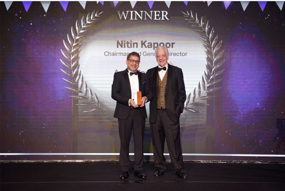 Ông Nitin Kapoor Dược Trao Giải Nhà Lãnh Dạo Xuất Sắc
