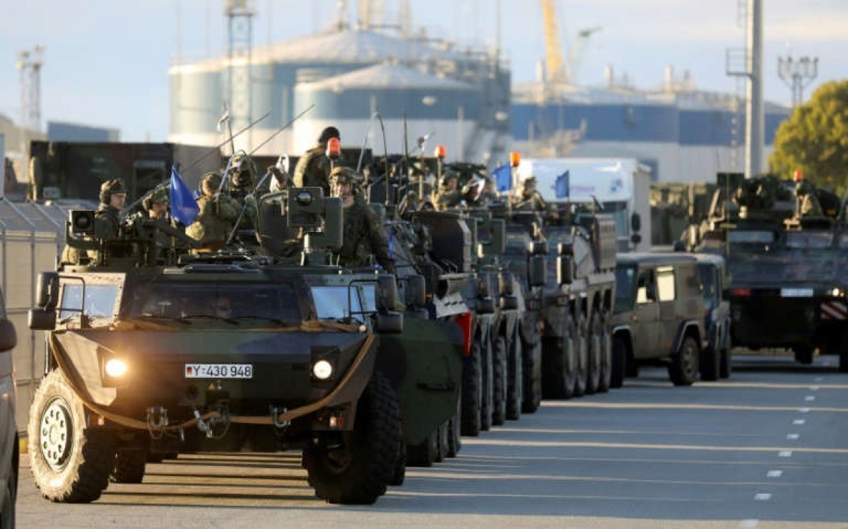 Đức điều thêm binh sĩ tới Litva trong bối cảnh căng thẳng với Nga