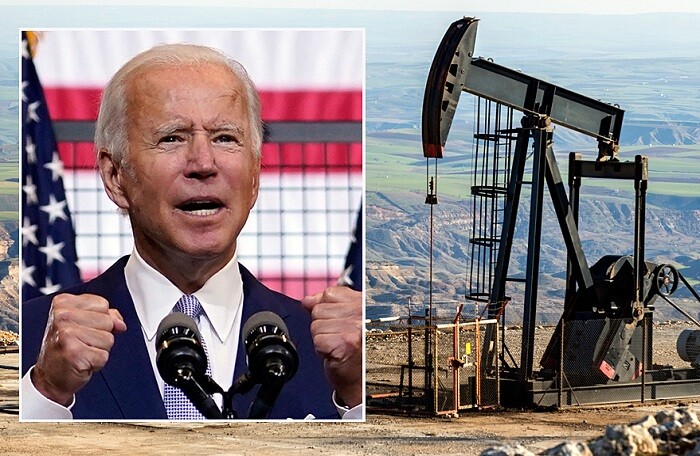 View Of The Pumpjack In The Oil Well Of The Oil Field. The Arrangement Is Commonly Used For Onshore Wells Producing Little Oil. Pumpjacks Are Common In Oil Rich Areas.