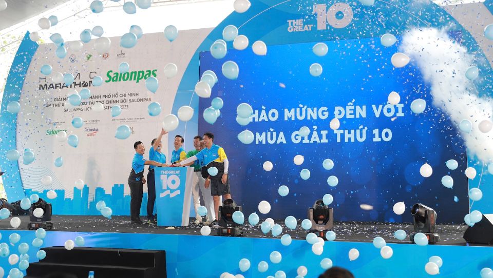 image7 Khai mạc mùa giải thứ 10 Salonpas HCMC Marathon
