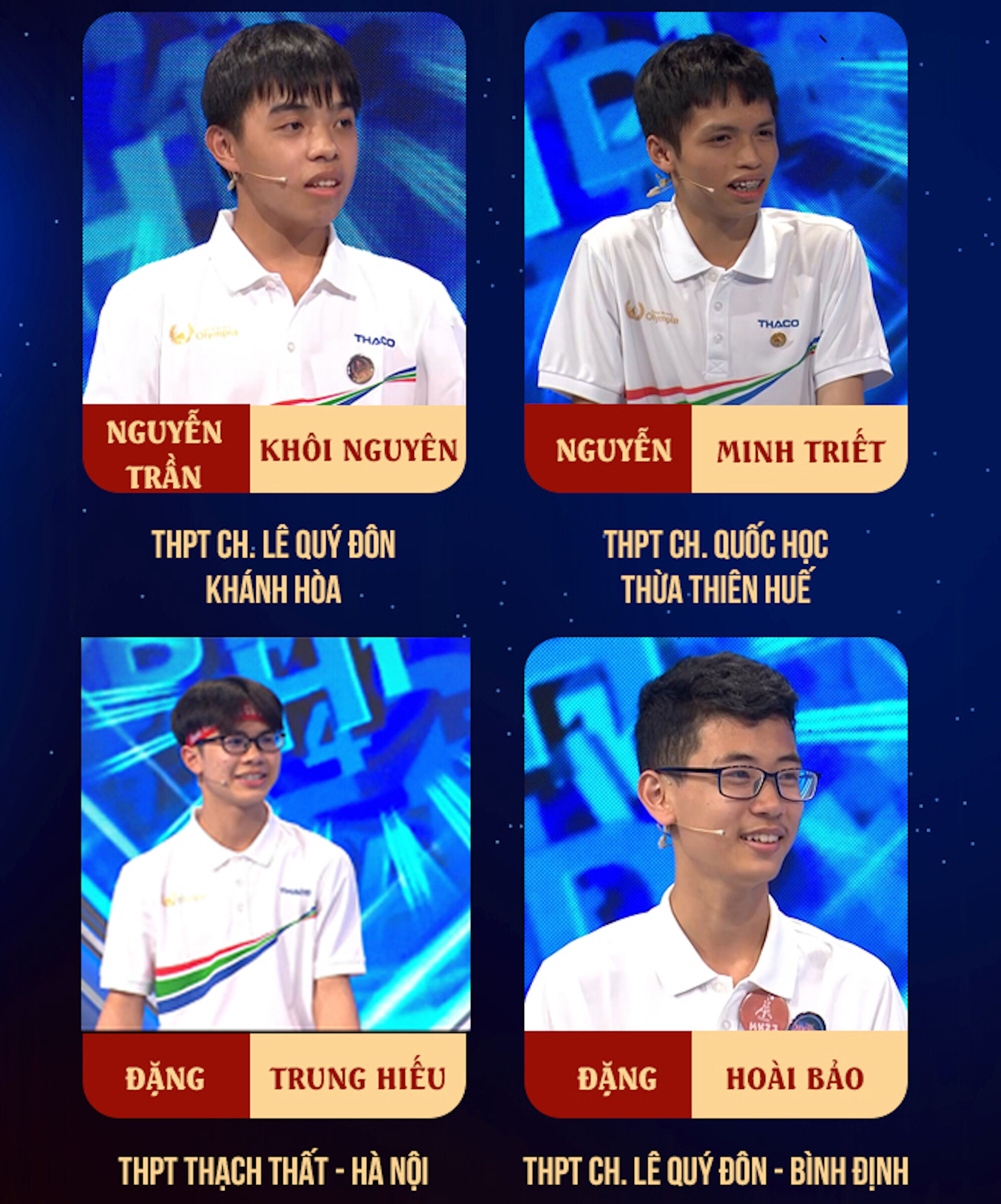 Nam Sinh Quoc Hoc Hue Thang Tuyet Doi Vao Chung Ket Duong Len Dinh Olympia 1