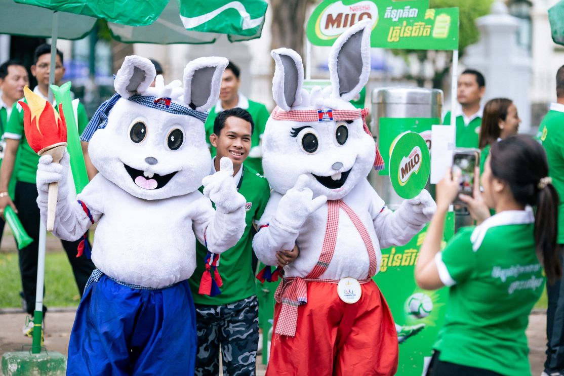 Nestle Milo The Hien Vai Tro Cua Nha Tai Tro Chinh Thuc Voi Nhieu Dong Gop Tich Cuc Cho Ngay Hoi The Thao Lon Nhat Dong Nam A Duoc To Chuc Tai Campuchia