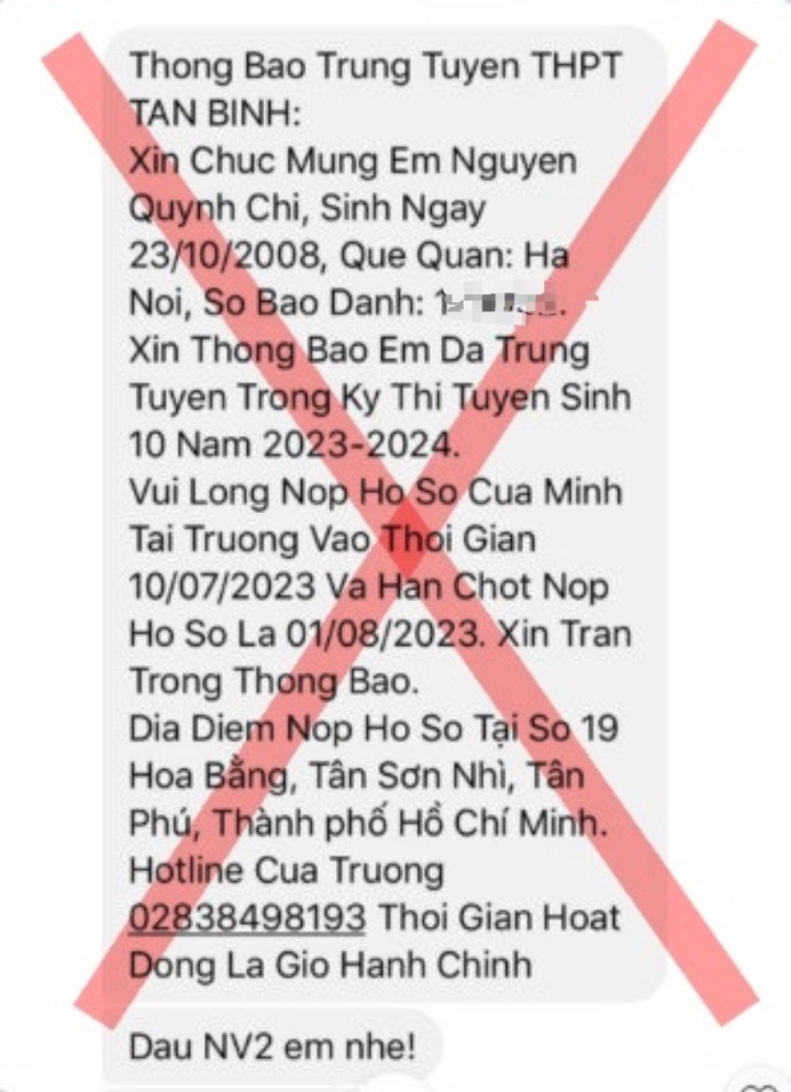 Nghi Lo Du Lieu Hoc Sinh Thi Lop 10 So Gddt Tp Hcm Moi Cong An Vao Cuoc 1