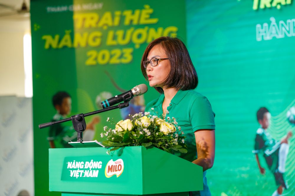 Ba Tran Thi Chinh Truong Phong Dich Vu Marketing Cong Ty Nestle Viet Nam Chia Se Tai Su Kien