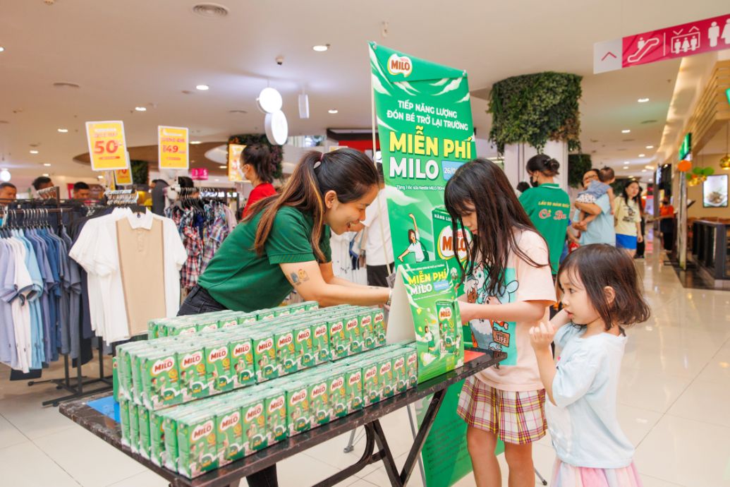 Tiep Noi No Luc Hon 25 Nam Dong Hanh Cung Phu Huynh Huong Den Muc Tieu Xay Dung The He Y Chi Nestle Milo Gui Tang Gan 3 Trieu Hop Milo Nhan Ngay Tuu Truong Cua Cac Em Hoc Sinh Tren