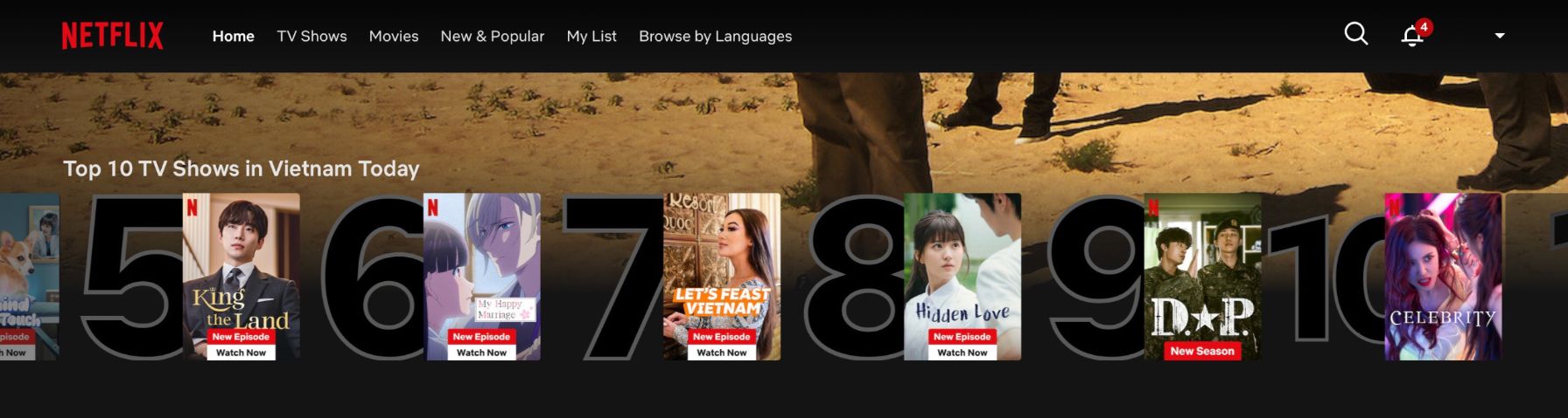Top 10 Trending Tren Netflix 1