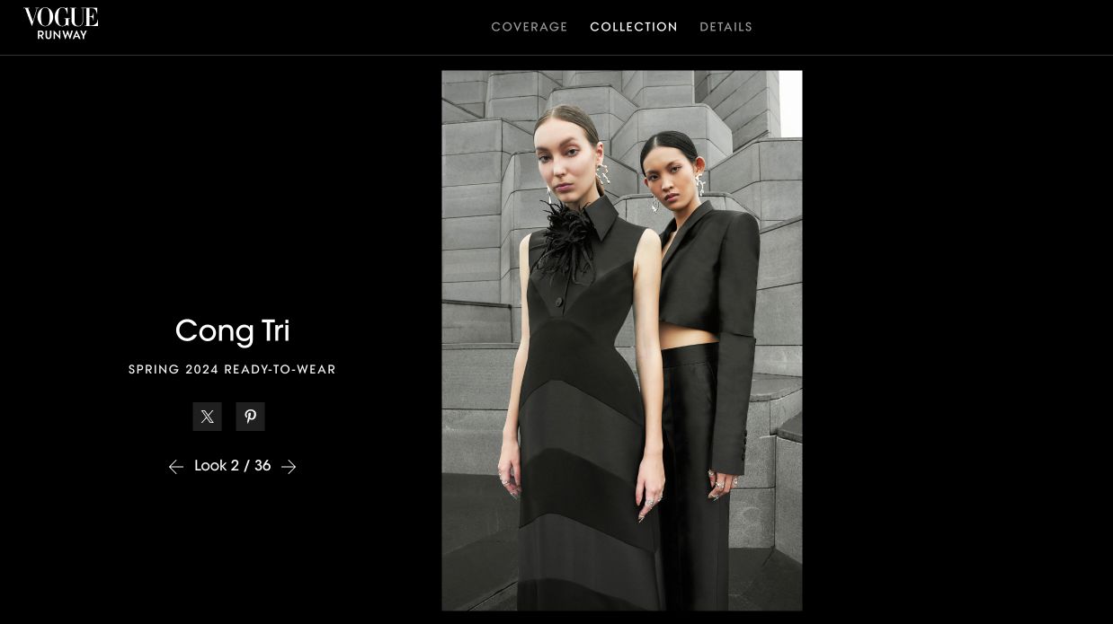 6. Huỳnh Tú Anh Xuất Hiện Ấn Tượng Trên Tạp Chí Vogue Mỹ Trong Bst Cong Tri Spring 2024 Ready To Wear