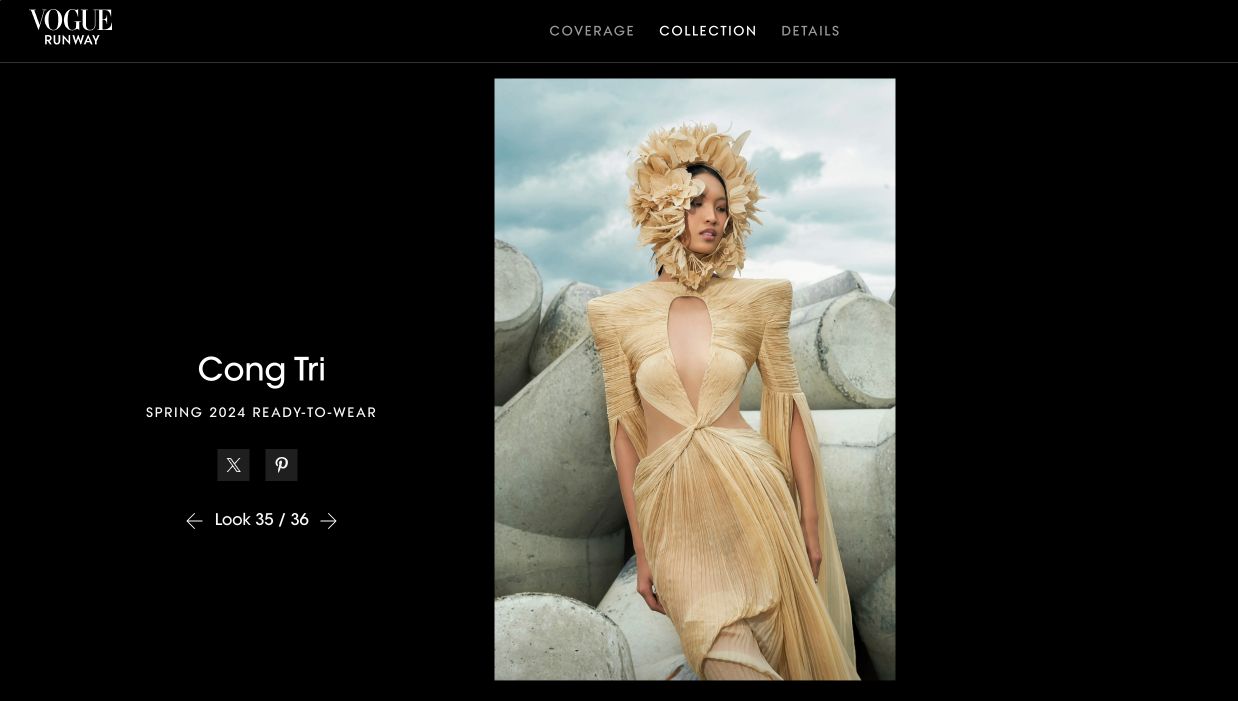 6. Huynh Tu Anh Xuat Hien An Tuong Tren Tap Chi Vogue My Trong Bst Cong Tri Spring 2024 Ready To Wear 1 2