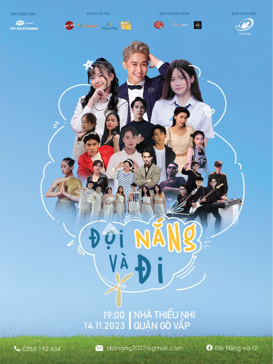 Dan Nghe Si Se Tham Gia Doi Nang Va Di 1