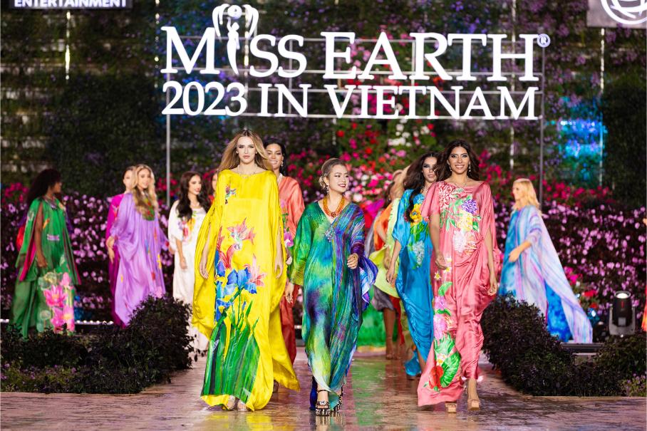 KD 9180 Bán kết Miss Earth 2023 gây ấn tượng với những màn trình diễn bùng nổ