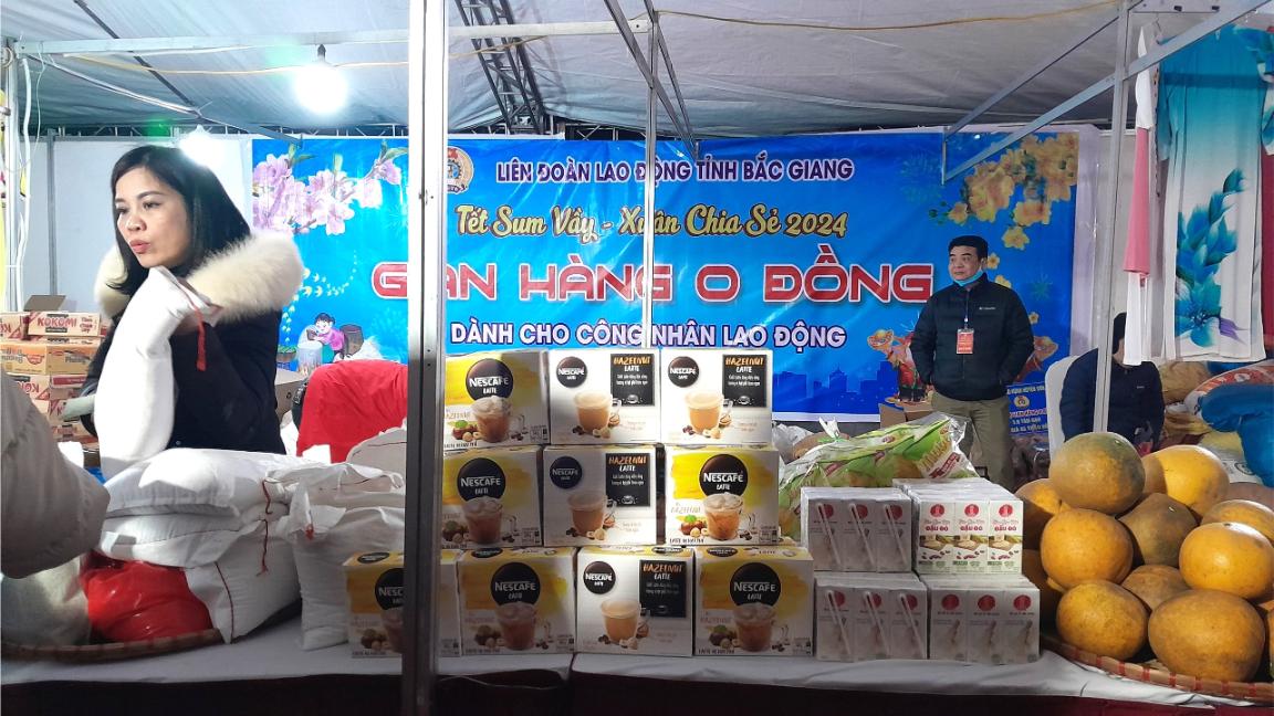 Cac San Pham Cua Nestle Tai Chuong Trinh Gian Hang 0 Dong Cua Lien Doan Lao Dong Tinh Bac Giang