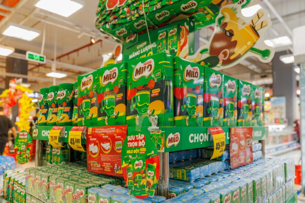 Gian Hang Tet Cua Nestle Cung Nhieu Chuong Trinh Khuyen Mai