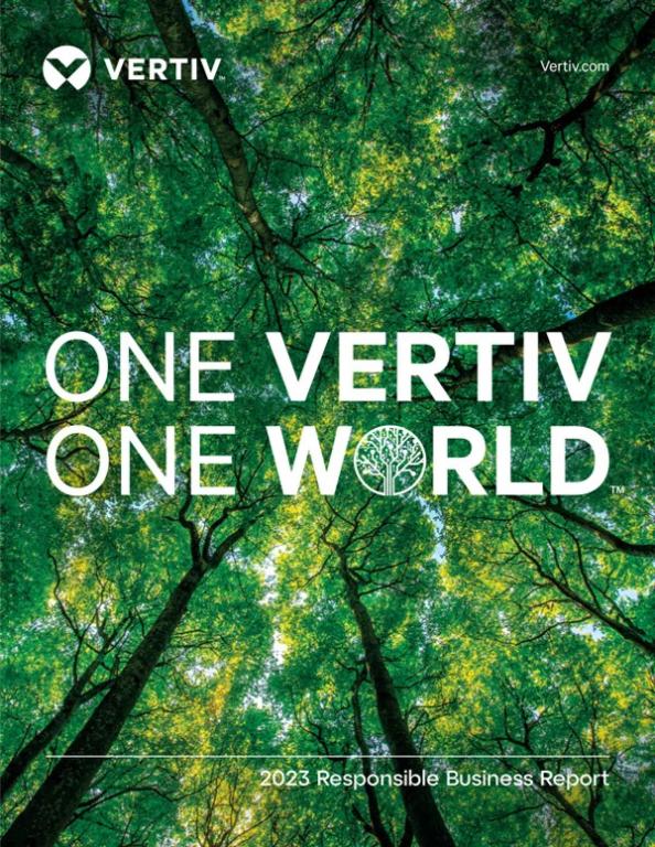 2024 One Vertiv One World Report 2