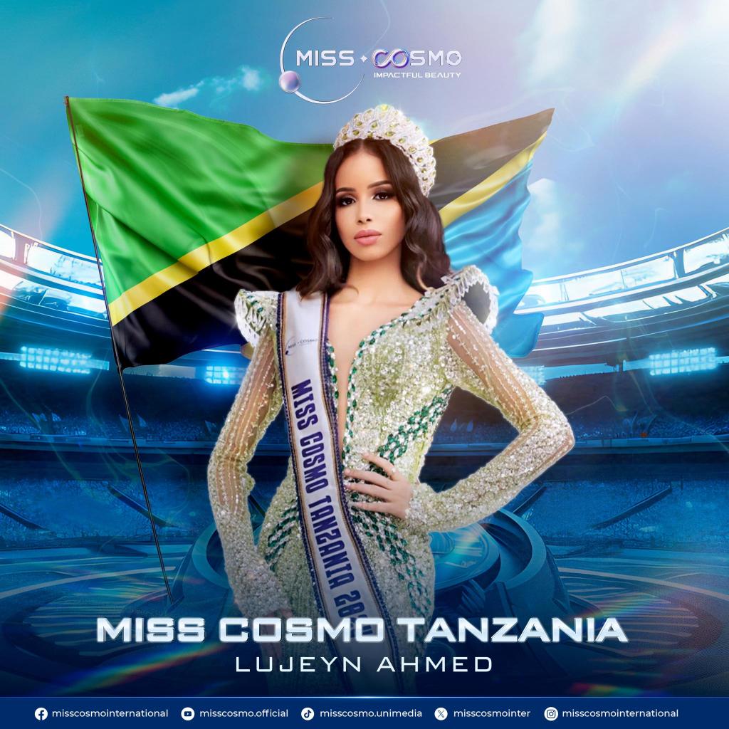 Miss Cosmo Tanzania 2024 Lujeyn Ahmed