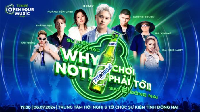 unnamed 4 4 Chuỗi sự kiện âm nhạc Tuborg Open Your Music – Why Not! Chơi Phải Tới