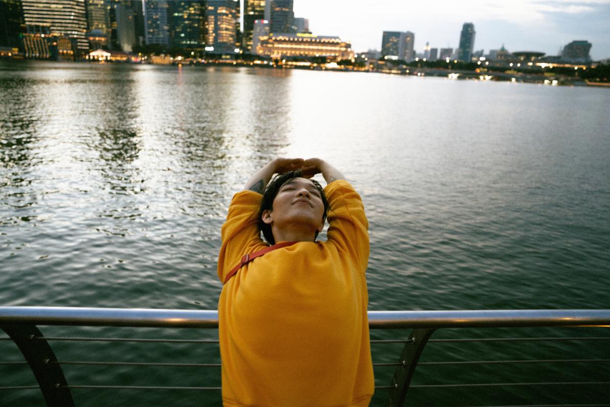 Near Helix Bridge Hoang Dung 1 1