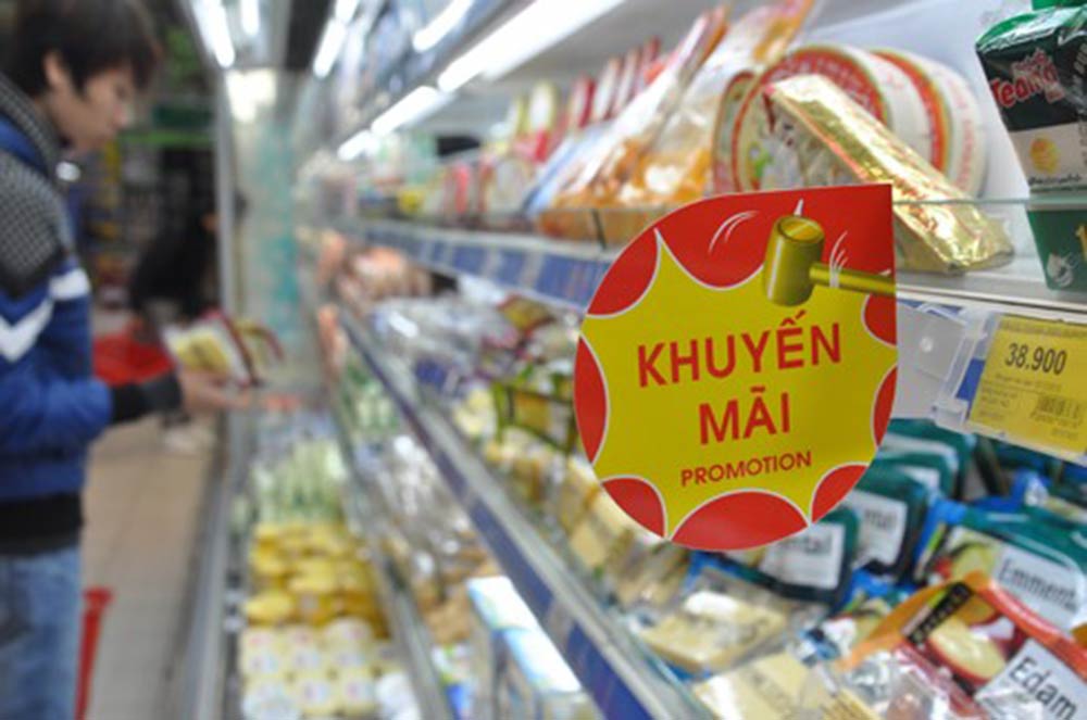 Doanh nghiệp không được khuyến mại trên 50% giá bán Doanh nghiệp không được khuyến mại trên 50% giá bán