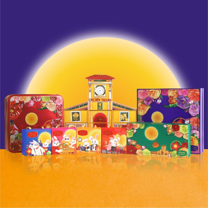 Bộ Hộp Saigon Signature Mooncake 2025 (2)