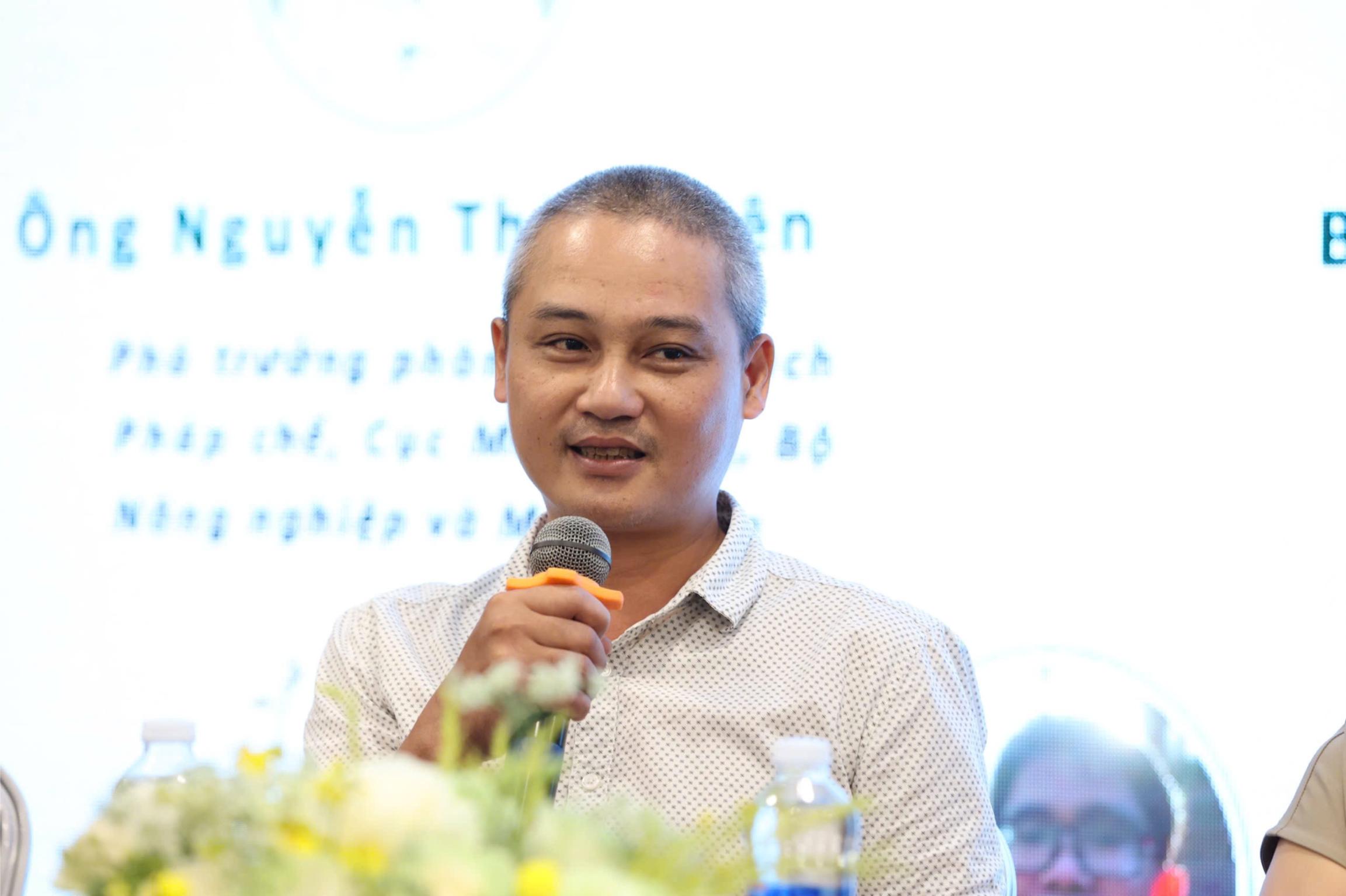 Ông Nguyễn Thành Yên, Phó Trưởng Phòng Pháp Chế, Cục Môi Trường Bộ Nông Nghiệp Và Môi Trường Phát Biểu Về Vai Trò Của Doanh Nghiệp Trong Thực Thi Epr (1)
