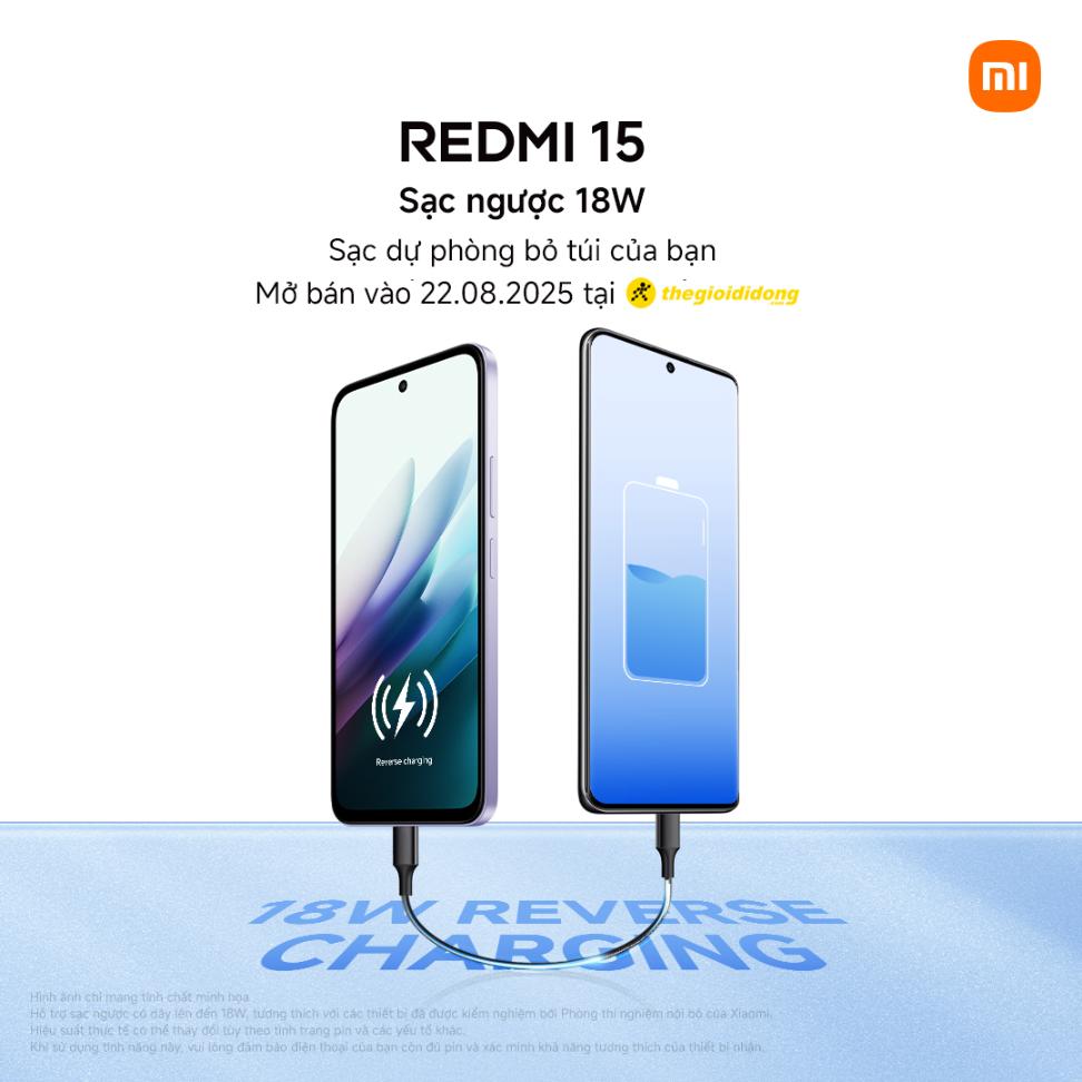 Redmi 15 Charge 1 2