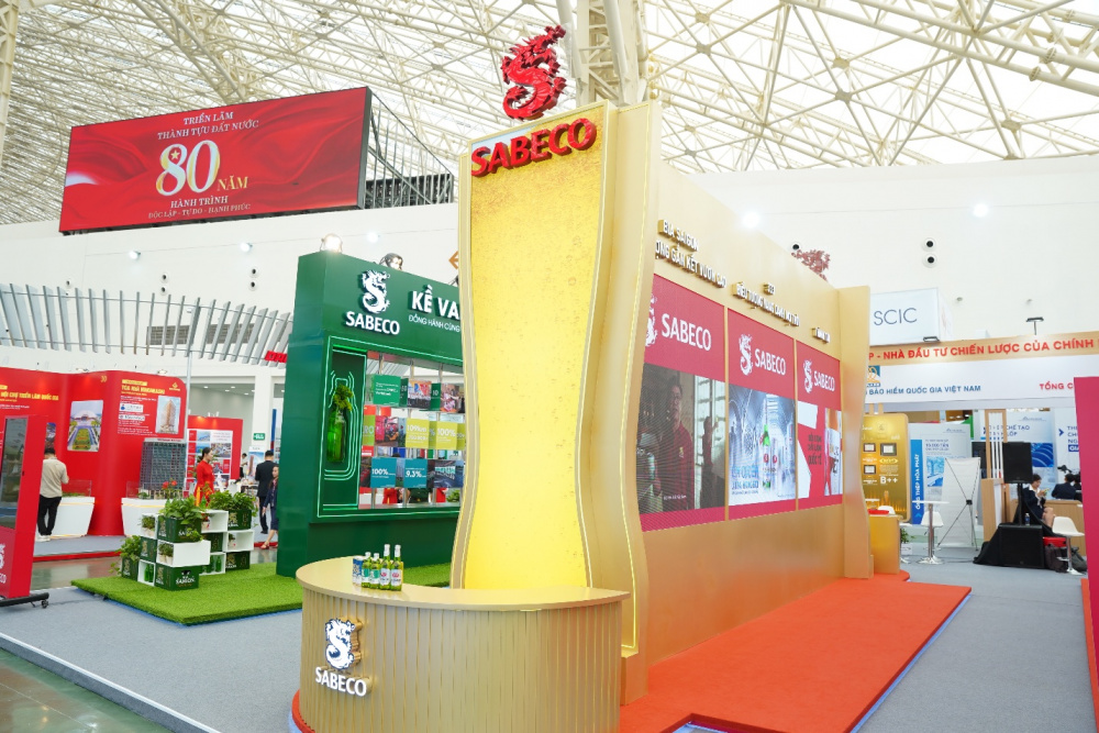 SABECO truyền cảm hứng với chặng đường 150 năm tại Triển lãm 80 năm thành tựu đất nước SABECO truyền cảm hứng với chặng đường 150 năm tại Triển lãm 80 năm thành tựu đất nước