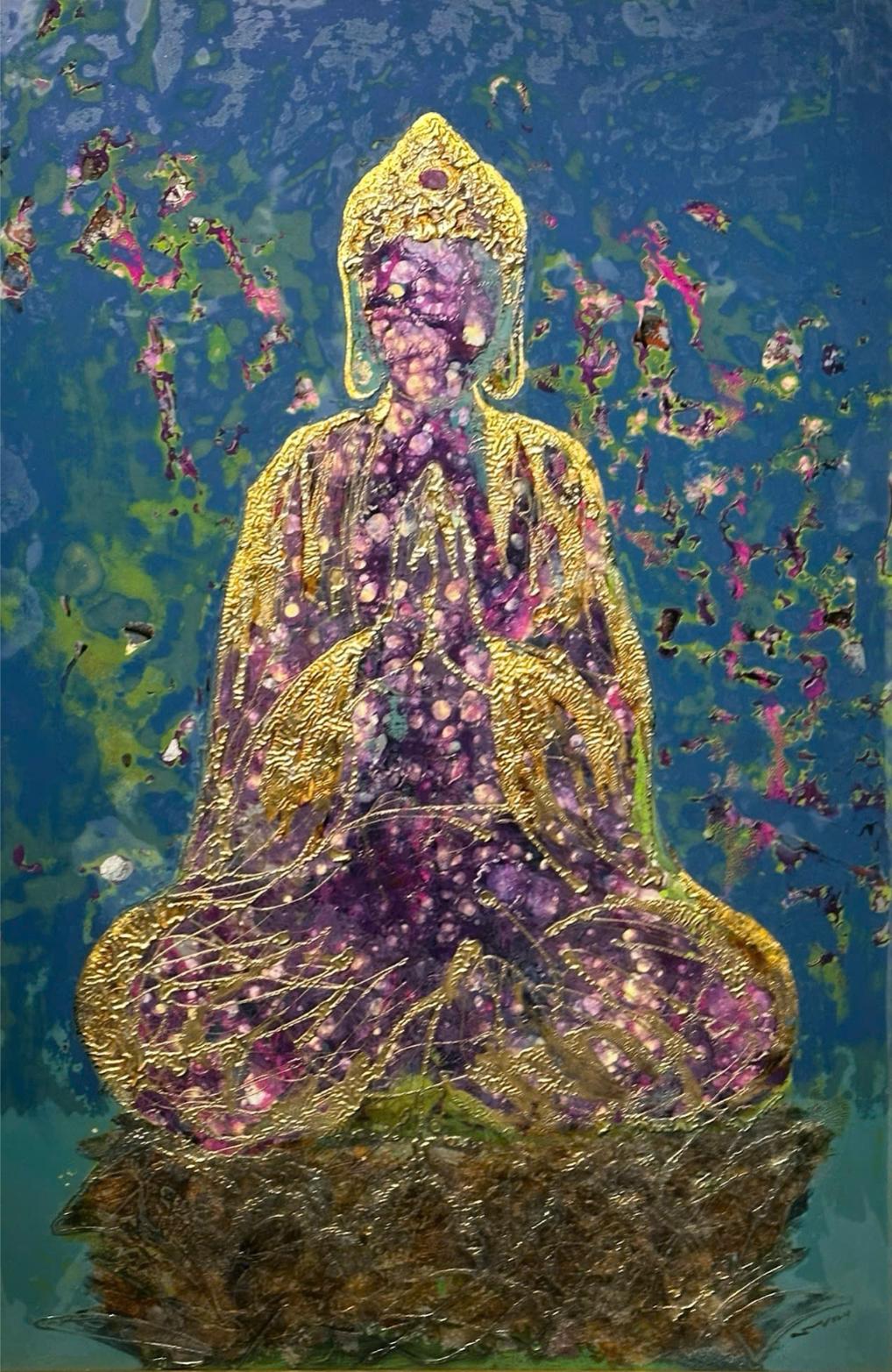 010. Bóng Phật 100x150 02