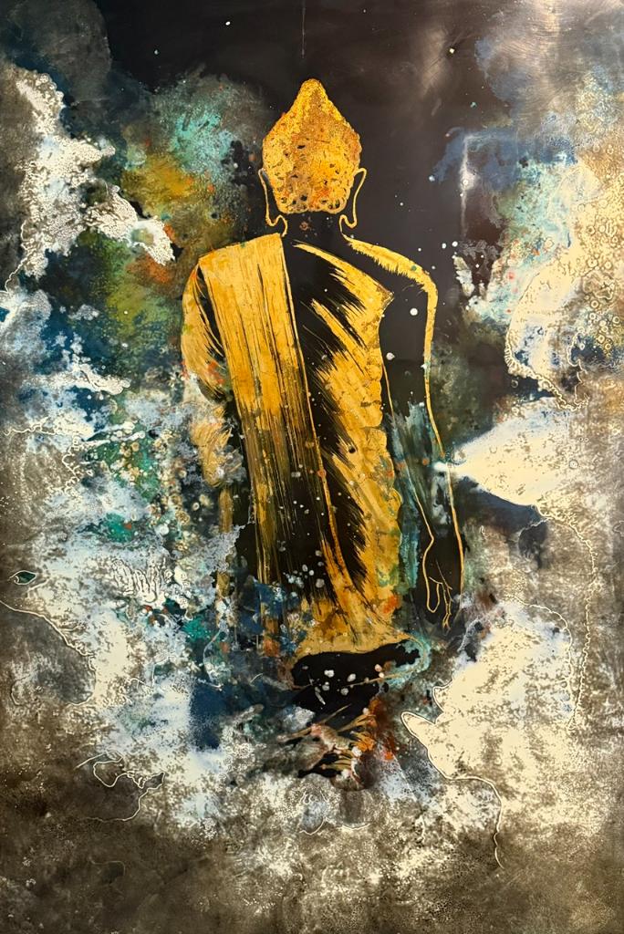 010. Bóng Phật 100x150 04