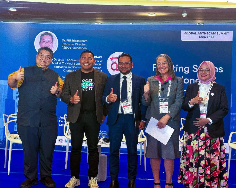 3. Tiến Sĩ Piti Srisangman, Giám đốc điều Hành Quỹ Asean (từ Trái Sang) Và Các Diễn Giả Tại Hội Nghị Thượng đỉnh Chống Lừa đảo Toàn Cầu Tại Châu Á 2025 (2)