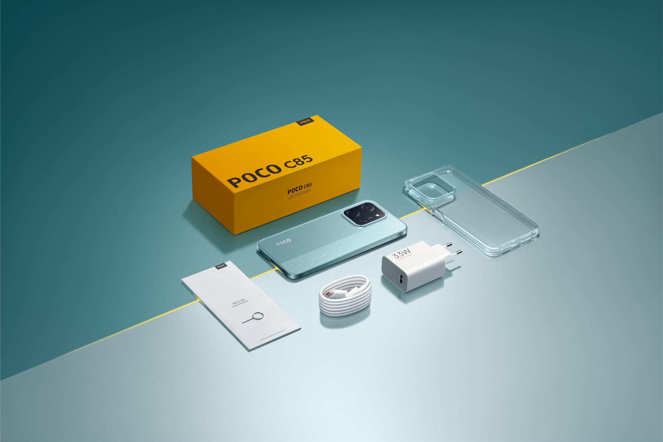 Poco C85 Unboxing With Charger