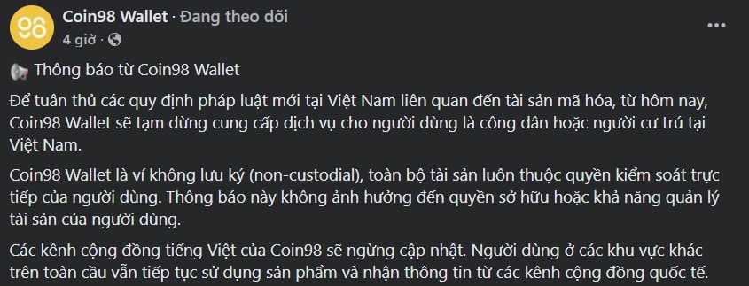 Coin98 Cung Loat Du An Tien Ao Thao Chay Khoi Viet Nam 3