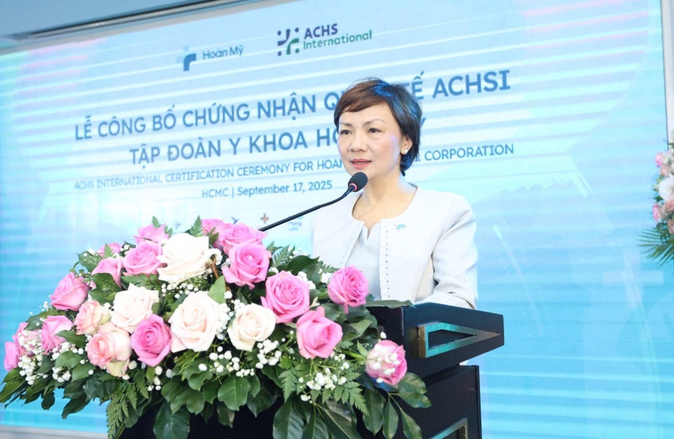 Tập đoàn y khoa Hoàn Mỹ trở thành hệ thống y tế tư nhân đầu tiên tại Việt Nam đạt chứng nhận quốc tế ACHSI Tập đoàn y khoa Hoàn Mỹ trở thành hệ thống y tế tư nhân đầu tiên tại Việt Nam đạt chứng nhận quốc tế ACHSI