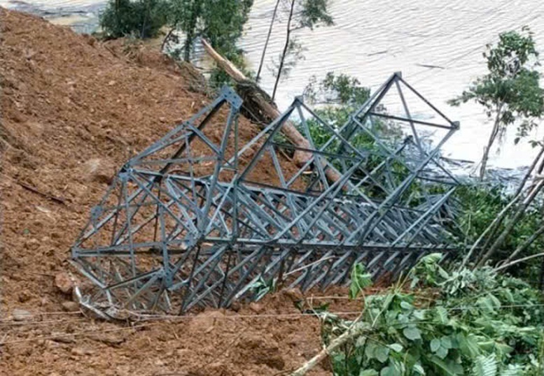 Khan Truong Khac Phuc Su Co Sat Lo Lam Nga Do Cot Dien 110kv Phuoc Son 1