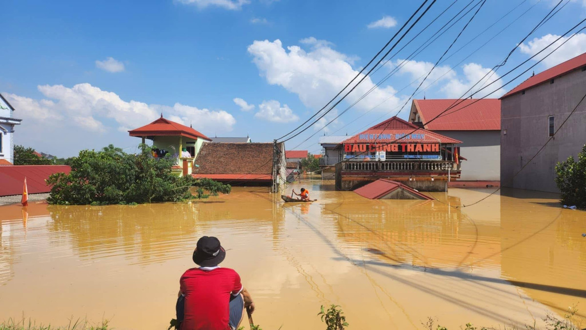 Nước sông dâng cao, Hà Nội di dời dân khỏi vùng ngập sâu Nước sông dâng cao, Hà Nội di dời dân khỏi vùng ngập sâu