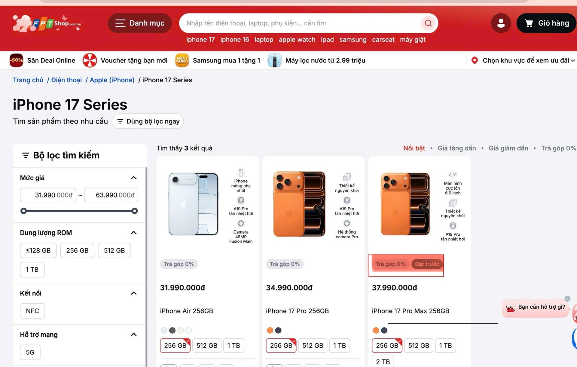 Sau hơn một tháng mở bán, iPhone 17 Pro Max vẫn ‘khan hiếm’ Sau hơn một tháng mở bán, iPhone 17 Pro Max vẫn ‘khan hiếm’