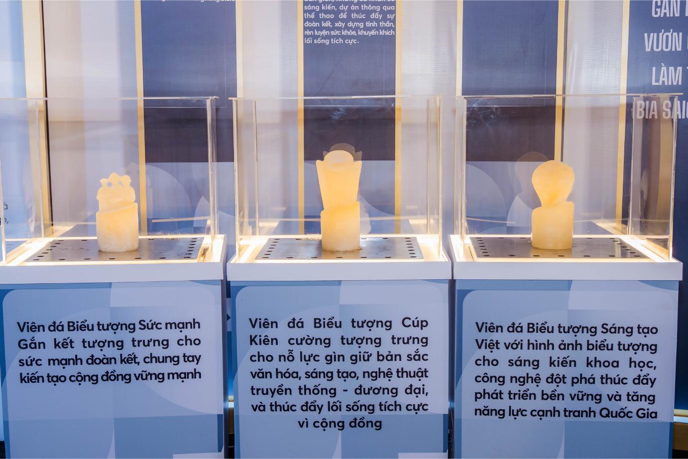 Bộ Sưu Tập Viên Đá Biểu Tượng được Làm Từ Bia Sài Gòn đại Diện Cho 6 Lĩnh Vực Của Giải Thưởng (2) (2)