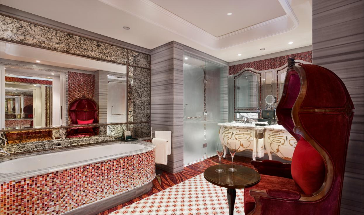 The Reverie Saigon Romance Suite Bathroom (3)