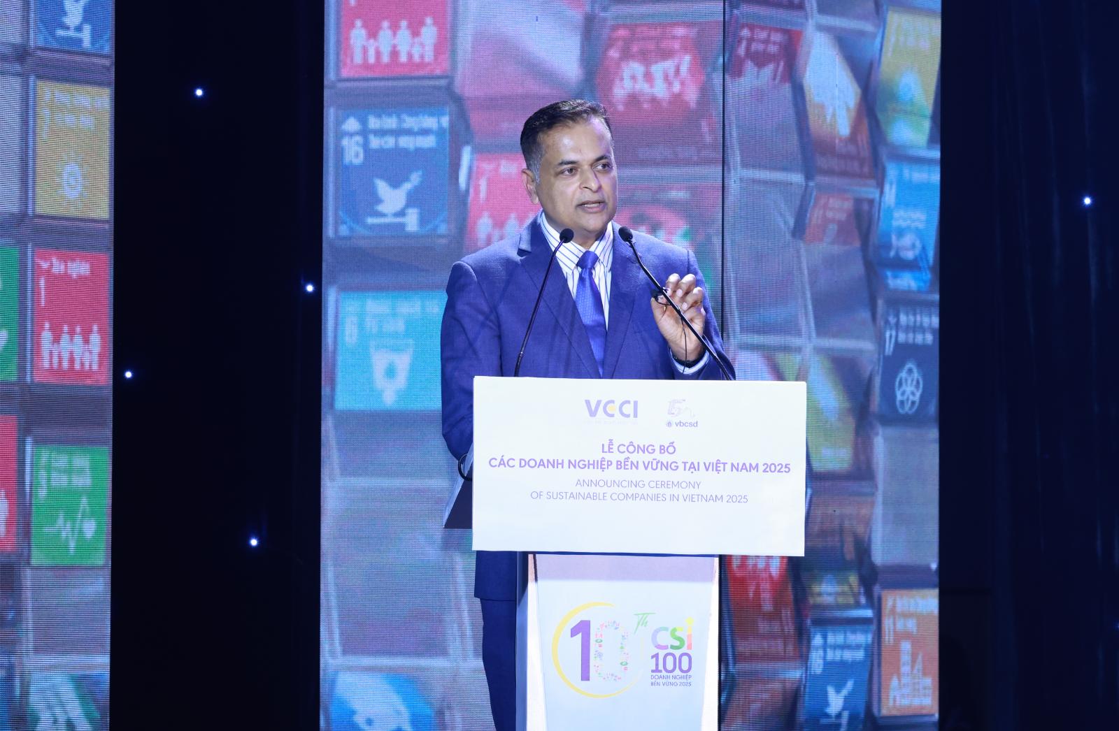 Ông Binu Jacob, Tổng Giám đốc Nestlé Việt Nam, đồng Chủ Tịch Hội đồng Doanh Nghiệp Vì Sự Phát Triển Bền Vững (vbcsd), Phát Biểu Tại Sự Kiện (1) (1)