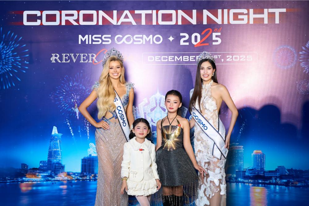 A Quan Cosmo Kids Star 2025 Le Ngoc Nhu Y Duoc Dan Hoa Hau Quoc Te Va Ban Giam Khao Yeu Men Tai Miss Cosmo 2025 14