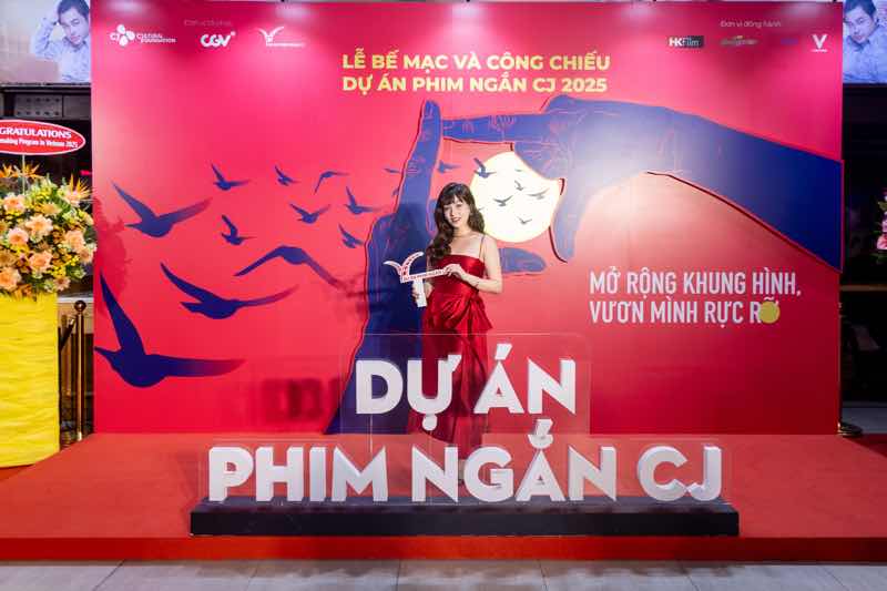 Nhiều diễn viên trăm tỷ xuất hiện tại sự kiện Bế mạc Dự án phim ngắn CJ 2025 Nhiều diễn viên trăm tỷ xuất hiện tại sự kiện Bế mạc Dự án phim ngắn CJ 2025